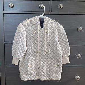 Marc by Marc Jacobs Quilted Zip-Up Hoodie